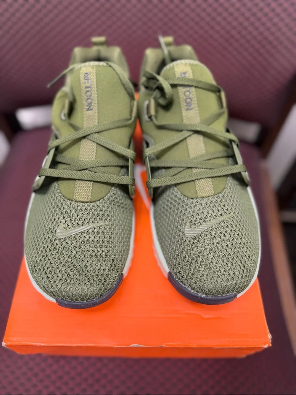Nike Olive Green Metcon Sneakers size 9.5 Men’s